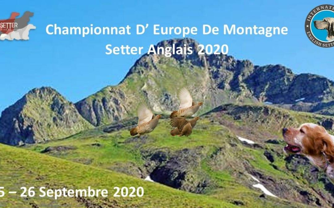 CHAMPIONNAT D’EUROPE MONTAGNE 25 & 26 SEPTEMBRE 2020 (ESPAGNE)