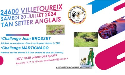 TAN de Villetoureix (24) samedi 20/07/2024