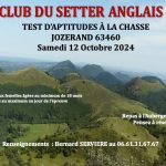 TAC de Jozerand (63) le samedi 12/10/2024