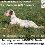 TAC et TAN de Durance (47) samedi 11/01/2025